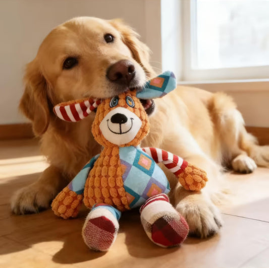 Patchwork Plush Teddy