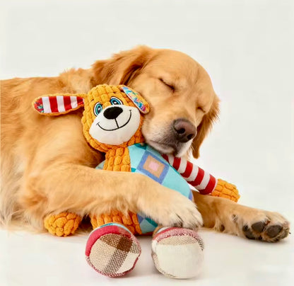 Patchwork Plush Teddy