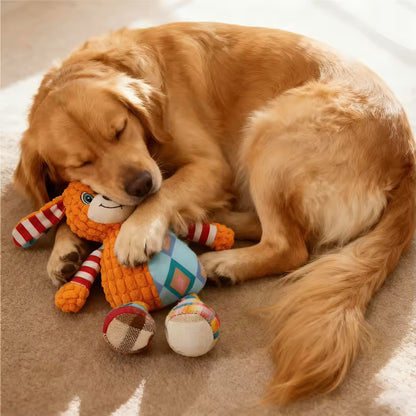 Patchwork Plush Teddy