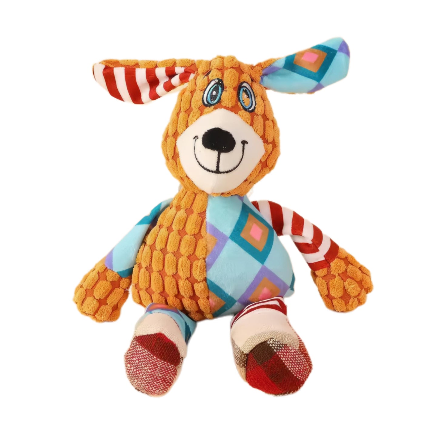 Patchwork Plush Teddy