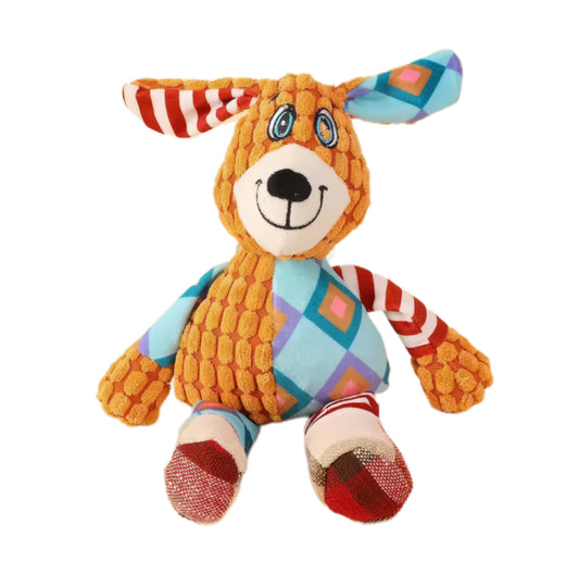 Patchwork Plush Teddy